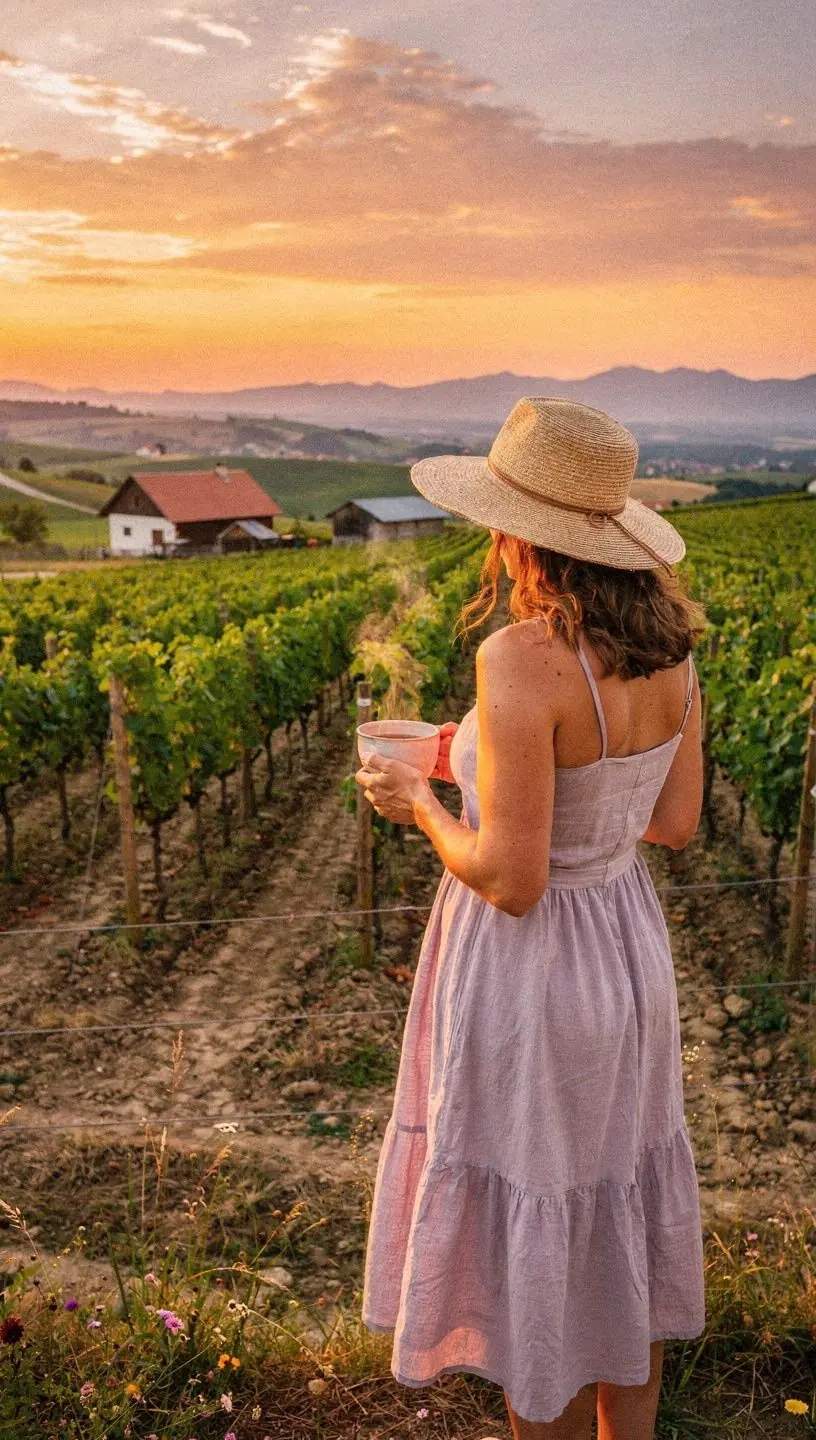 Útulná atmosféra s čajom, sviečkami a knihou na stole